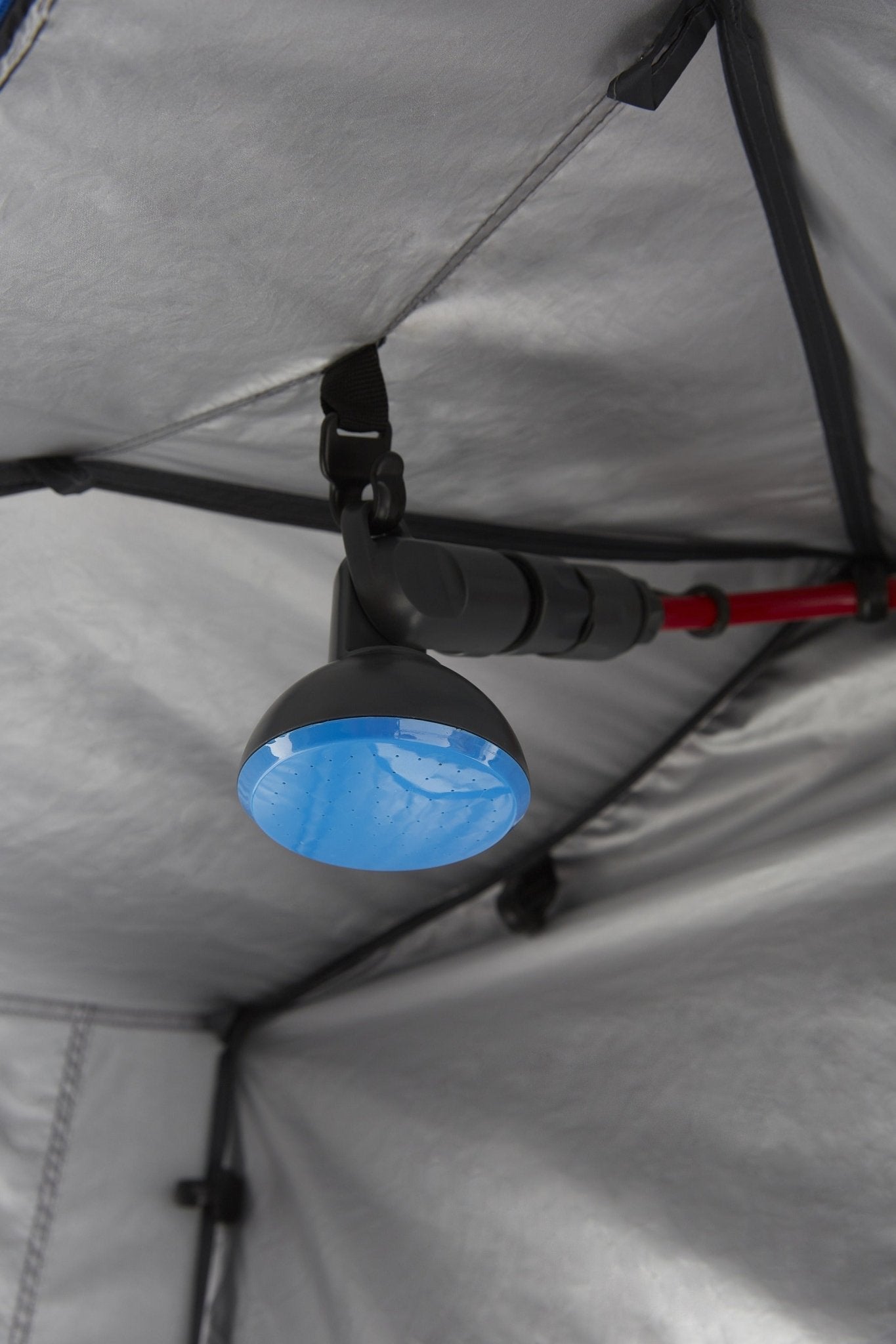 ENSUITE Double roof hook holding a shower head
