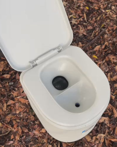 GottaGo Portable Toilet — waste separation