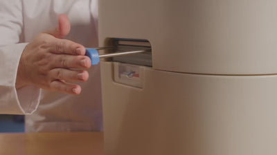 GottaGo Portable Toilet — latch