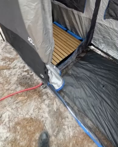 ENSUITE Portable Outdoor Bathroom — shower, integration