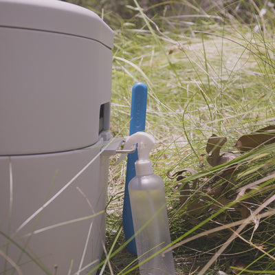 GottaGo Portable Toilet — cleaning process