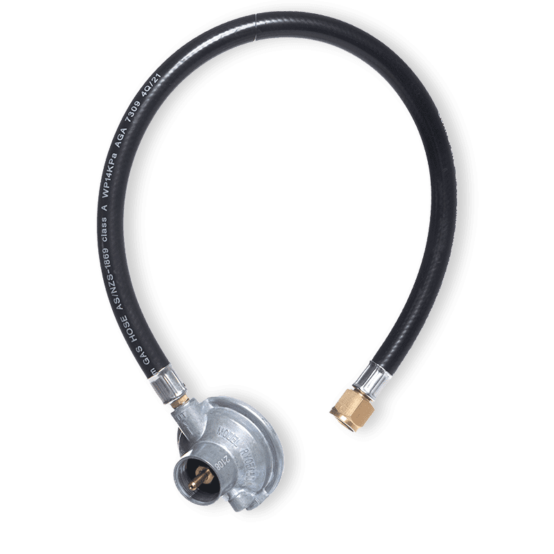 Lightweight Gas Regulator & Hose